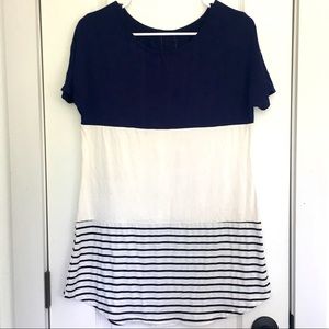 Navy blue dress